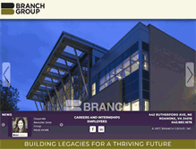 Tablet Screenshot of branchgroup.com